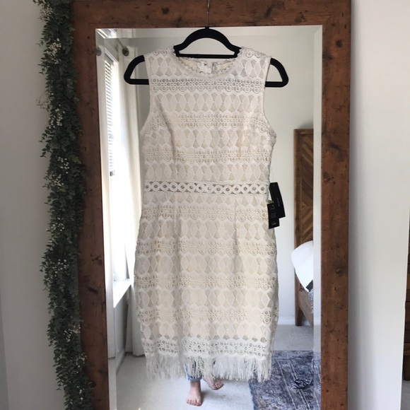 Lulus White patterned dress - Picture 1 of 4
